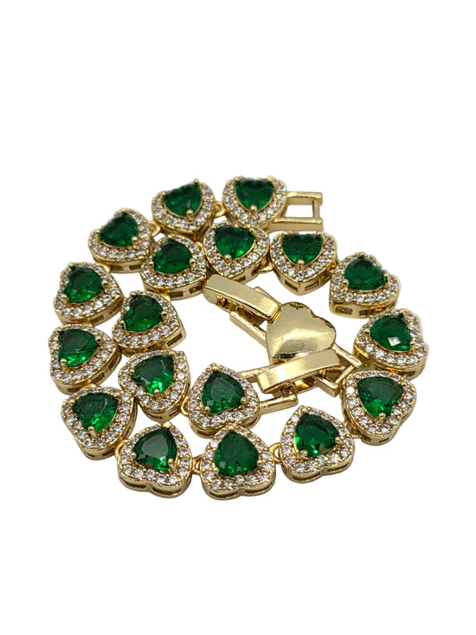 Emerald Love Bracelet