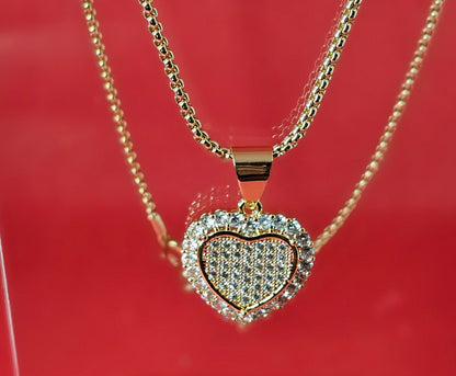 Love Gold Necklace