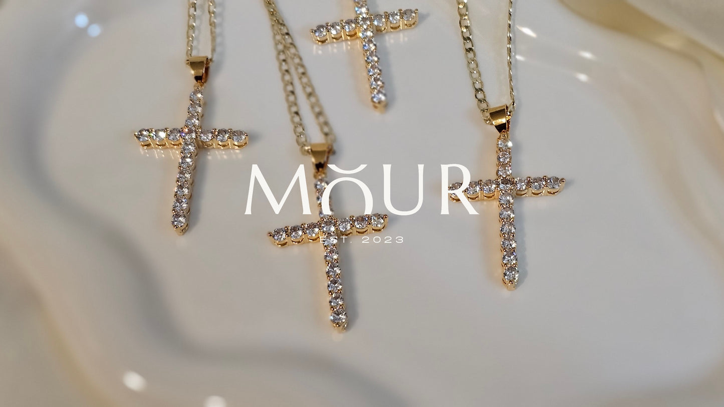 Medium Cross Pendant Chain