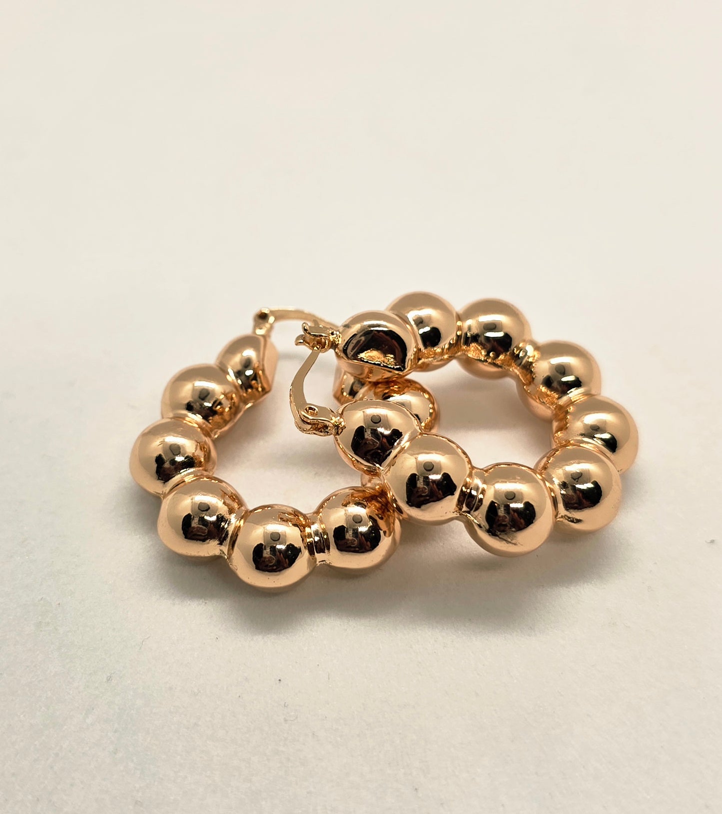 Babygirl bubble hoops