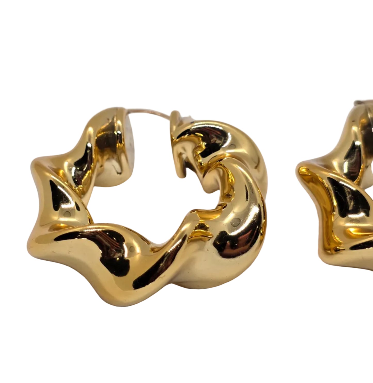 Bold Coil Hoops