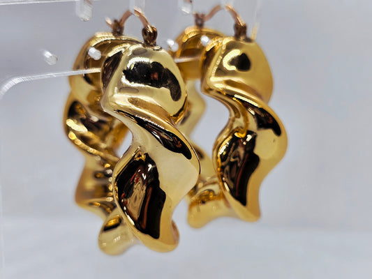Bold Coil Hoops