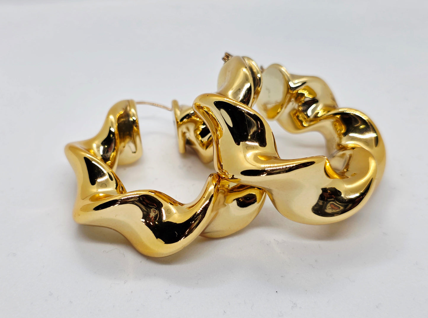 Bold Coil Hoops