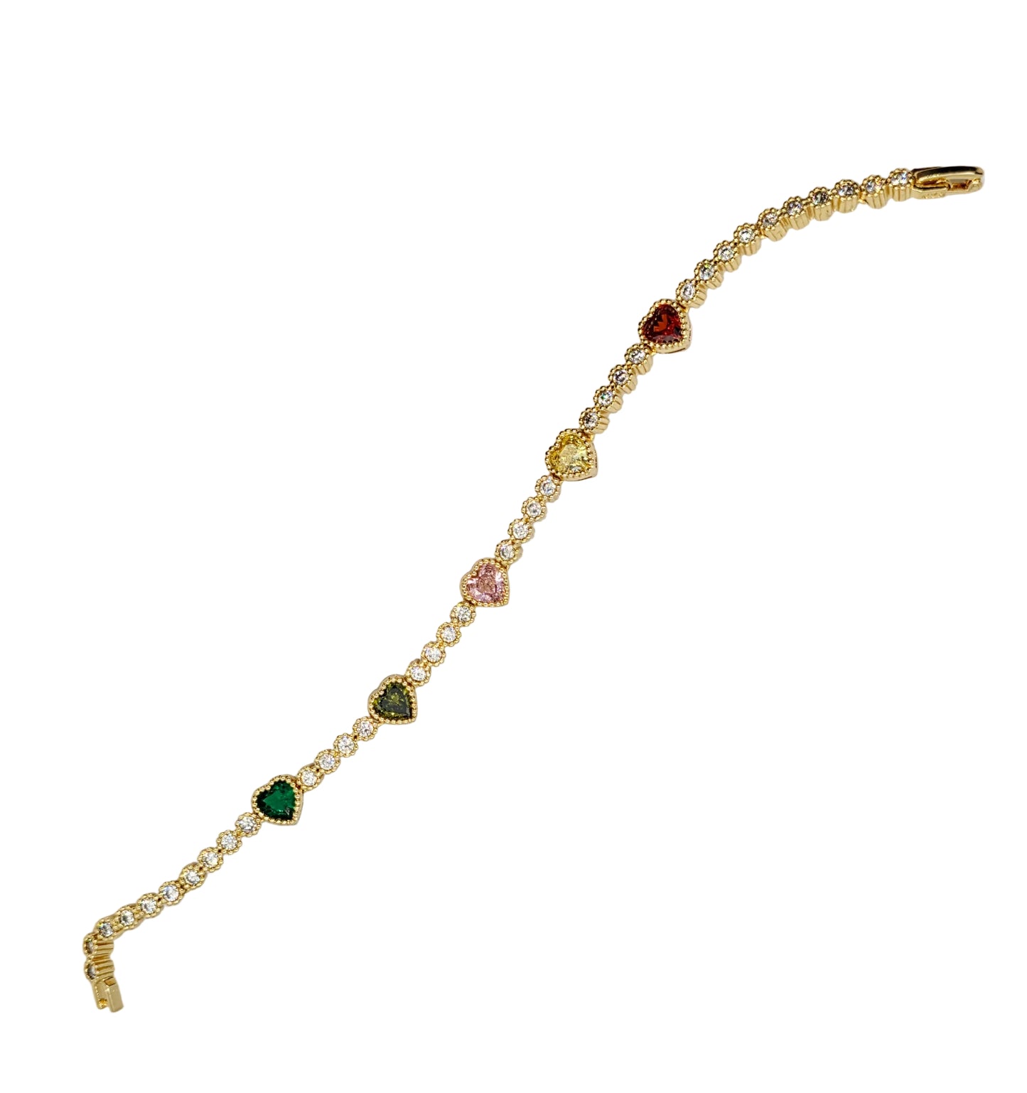 Velvet heart bracelet